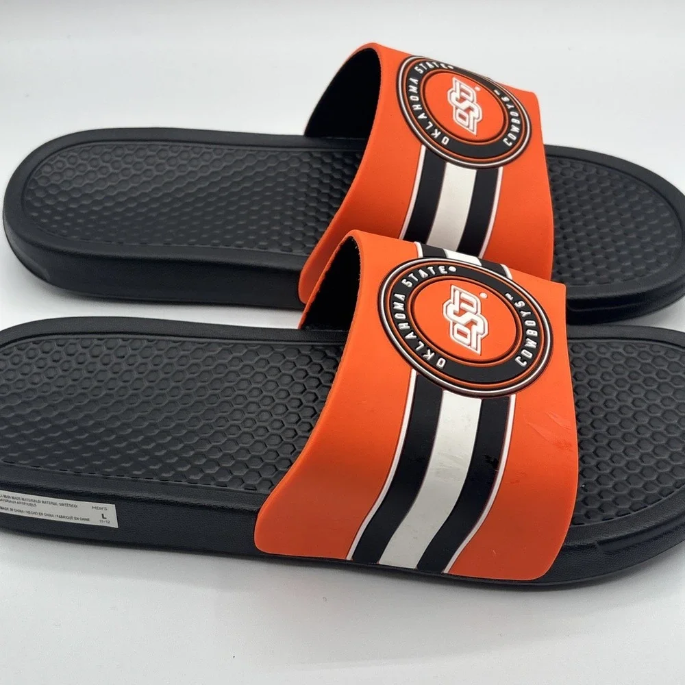 Foco Oklahoma State University Slides Sandals Men's‎ Size L (11-12)